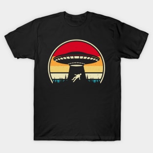 Retro Ufo abduction T-Shirt